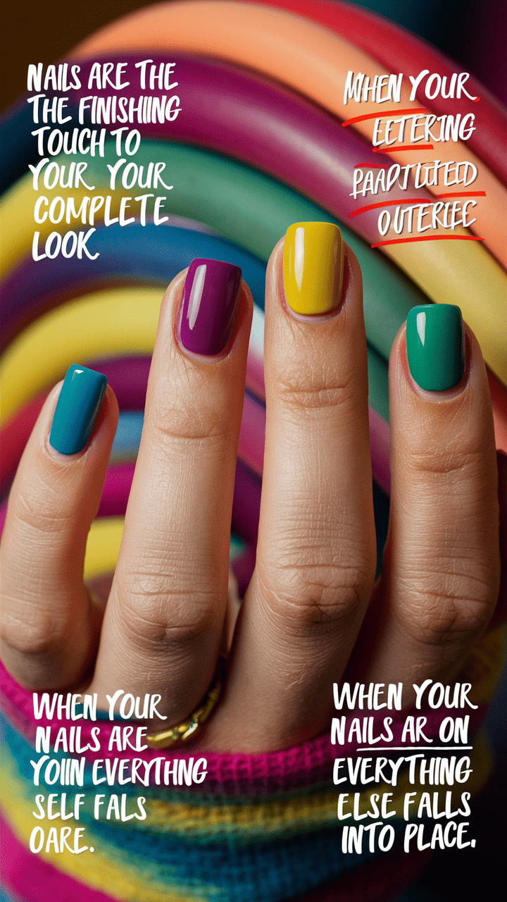 Popular Nail Art Captions