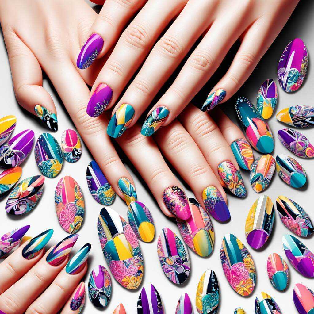 Expressive Nail Trends 2024