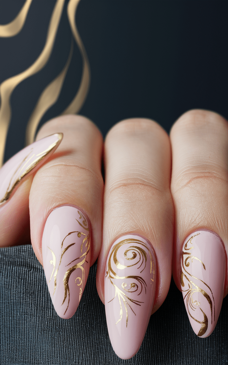 greek goddess nails