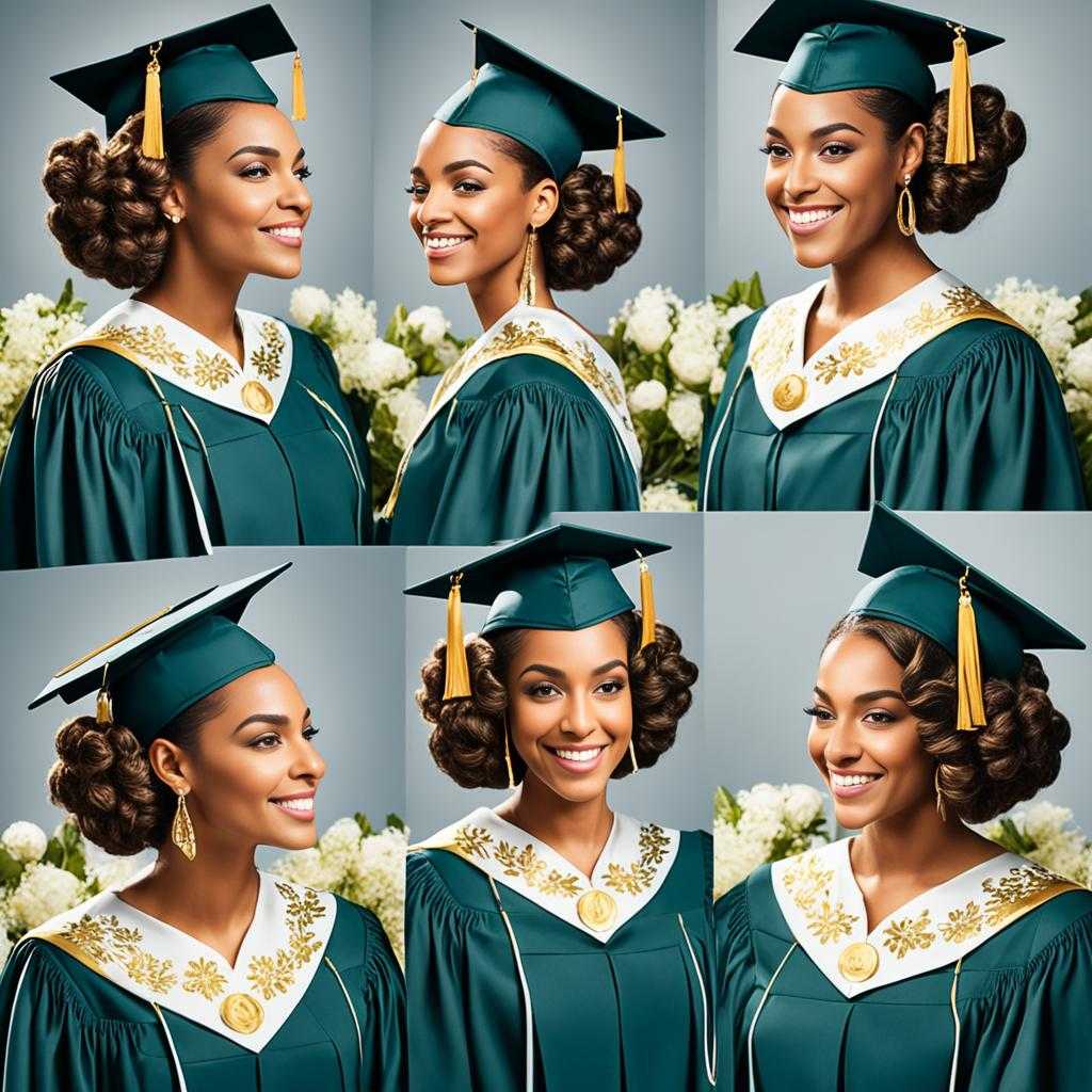 easy diy graduation hairstyles for black women