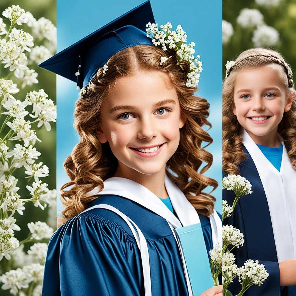 graduation hairstyles for kids