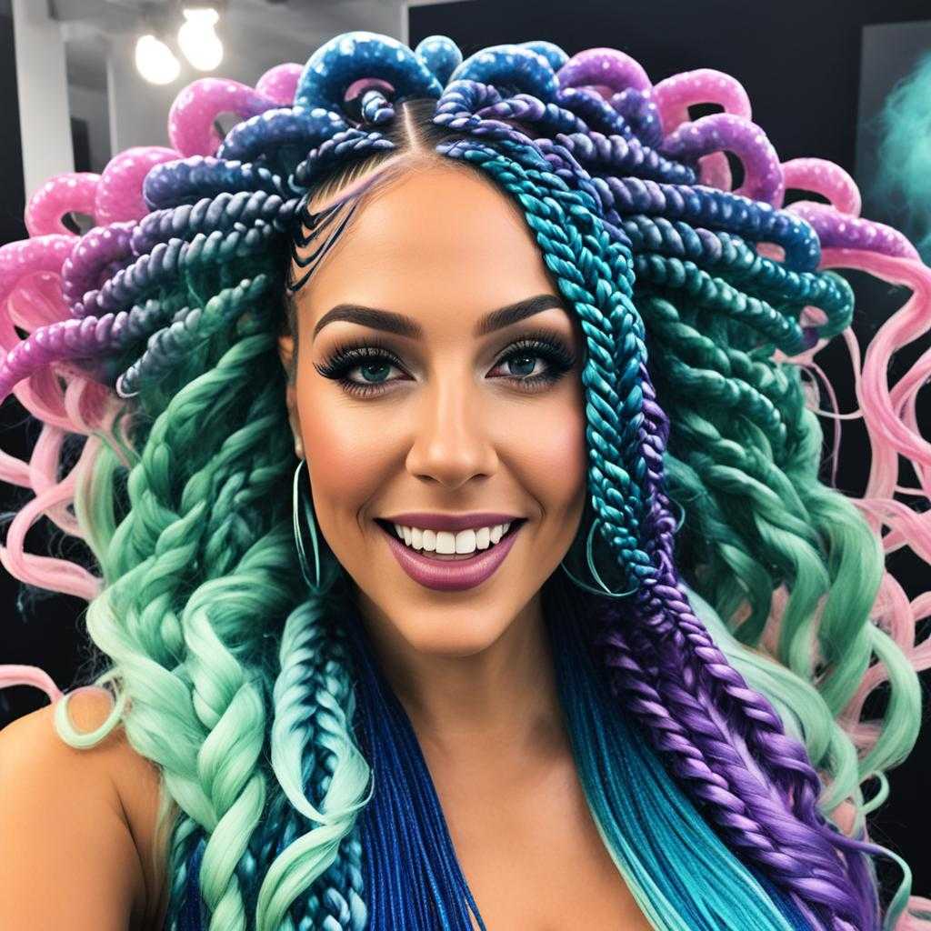 jellyfish haircut braids inspiration